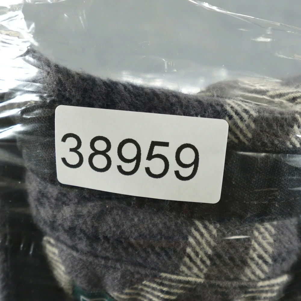 Woolrich‎ Shirt Mens Large Gray Plaid Flannel Long Sleeve Button Down Outdoor